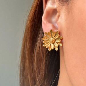 3D Flower Earring