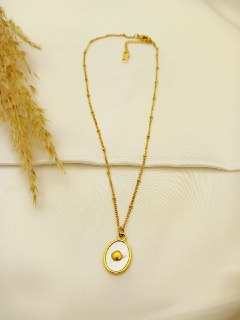 Gold Avocado Necklace