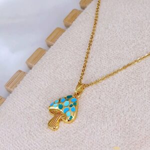 Mushroom Necklace