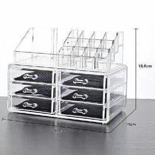 Makeup Organizer acrylic box - 6 Draws - Image 8