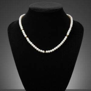 White Beads Necklace