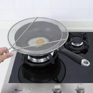 Kitchen Oil Splash Guard Mesh Cover