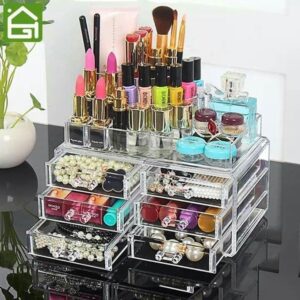 Makeup Organizer acrylic box - 6 Draws
