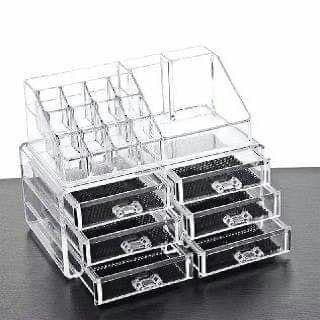Makeup Organizer acrylic box - 6 Draws - Image 4