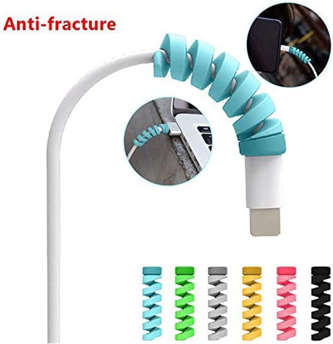 Spiral Cable Protector -1Psc - الصورة 7