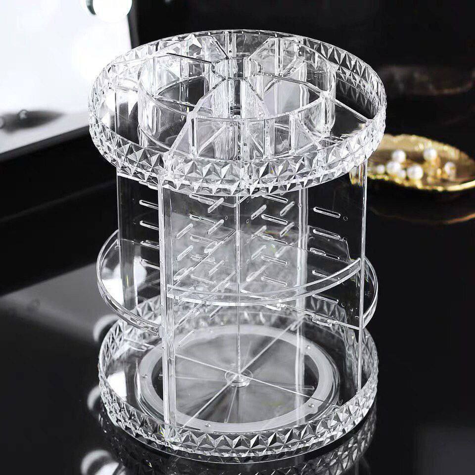 360 DEGREE ROTATING MAKEUP ORGANIZER - Image 5