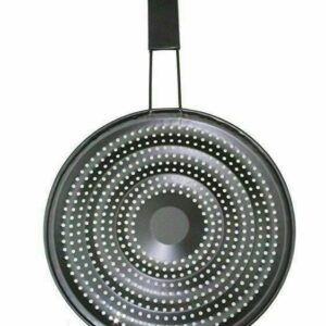 Metal rice burning preventer - black