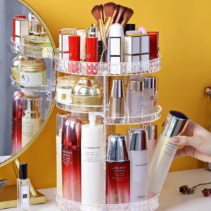 360 DEGREE ROTATING MAKEUP ORGANIZER