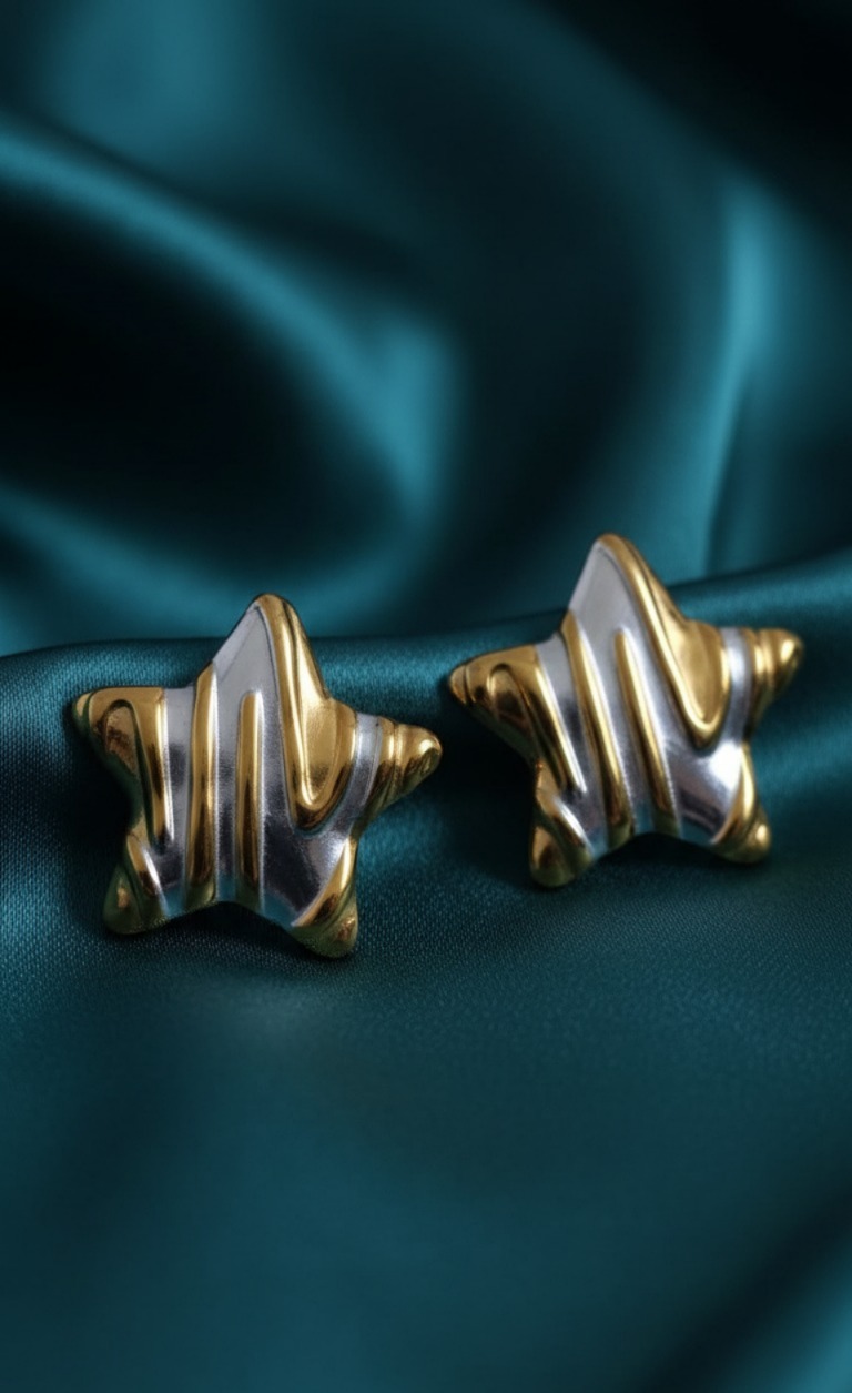 Star earring - الصورة 4