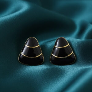 Black earring