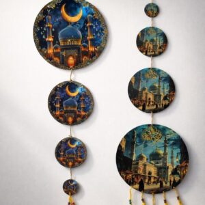 Fanoni Ramadan Decoration Wooden Wall Pendant