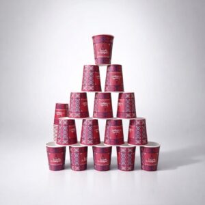 Ramadan Cups - 50 Cups - Red 9oz