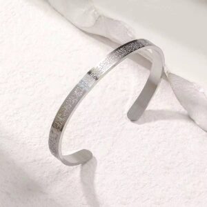 Bangle Silver- ايه الكرسي